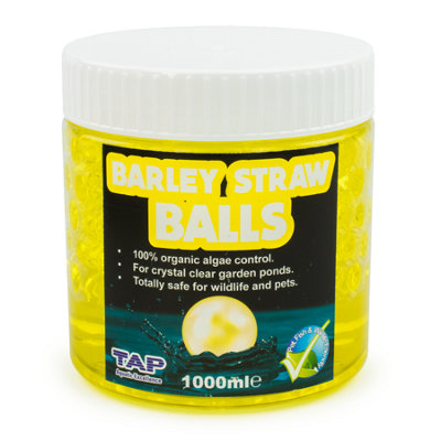 Tap Barley Straw Balls 1 LitrePond Treatment from B&Q