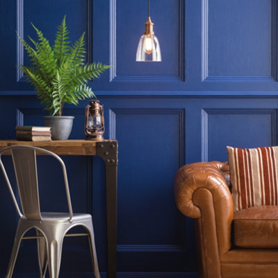 Litecraft Industrial Copper 1 Lamp Ceiling Pendant Light from B&Q