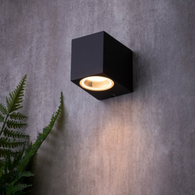 Litecraft Richmond Anthracite Outdoor Wall Light from B&Q