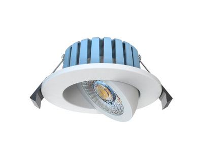 Forum Lighting Bathroom 7W Led Adjustable Colour Changing Recessed Downlighter from B&Q