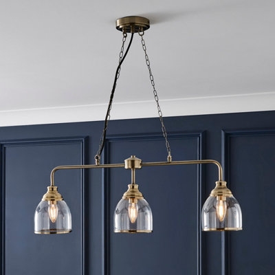 Shop indoor lighting.