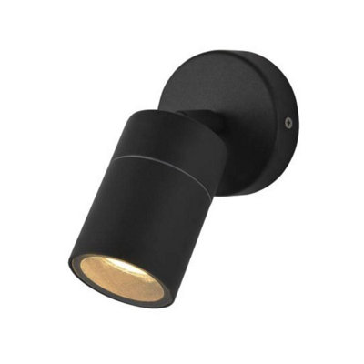 Forum Lighting Forum Zinc Zn-26536-Blk Leto Single Up/down Wall LightBlack (11989) from B&Q