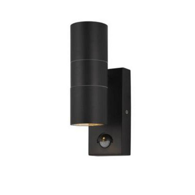 Forum Lighting Forum Zinc Zn-29179-Blk Leto Twin Up/down Wall LightBlack (11993) from B&Q