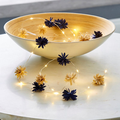 Inlight Floral Battery-Powered Warm White 10 Led Indoor String Lights from B&Q