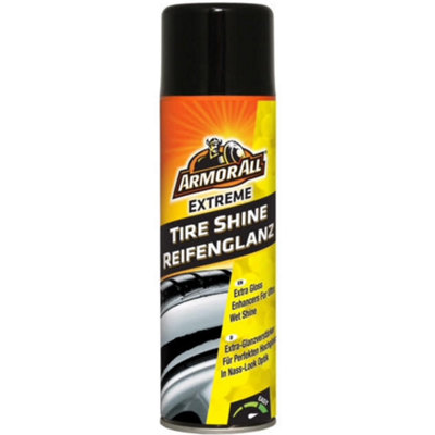 Armor All Extreme Tire Shine Tyre Wet Look Black Gloss Long Lasting 500Ml from B&Q