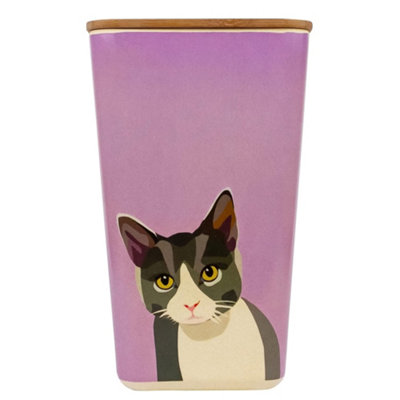 Portico Designs Emily Brooks Cat Treats Storage Pot from B&Q
