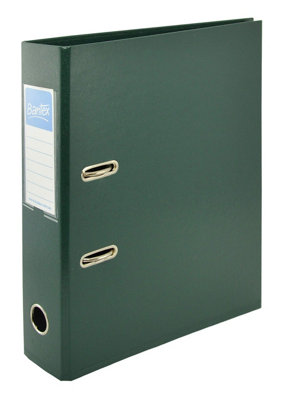Elba Bantex Lever Arch File Pvc Slotted 70mm Spine A4 Green Ref 145004 Pack Of 10 from B&Q