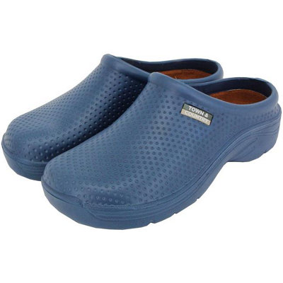 Town & Country Eva Cloggies (Navy)Size 11 from B&Q