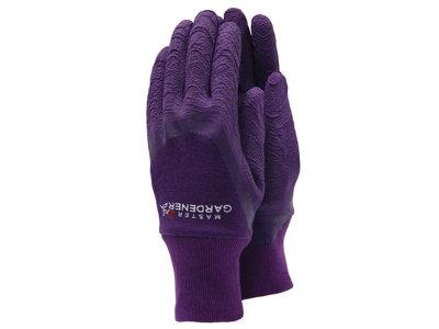 Town & Country Tgl272M Master Gardener Ladies Aubergine Gloves Medium T/ctgl272M from B&Q