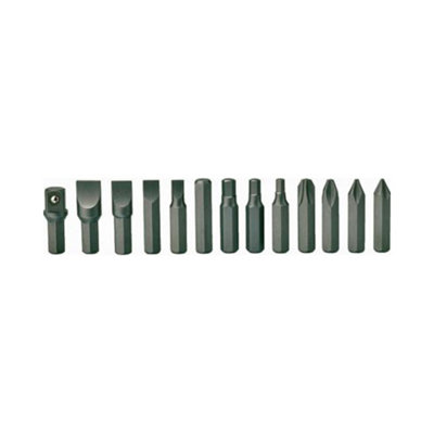 Mehr Impact Driver Bits Set 1/2 Dr 12-Pce Qty 1 Set Teng Tools from B&Q