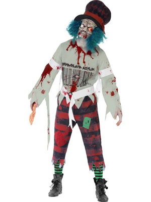 Zombie Hatter Halloween Fancy Dress Costume Size Large from B&Q