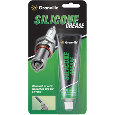B&Q -  Silicone Grease Resistant Repellent To Lubricant Water Oil Solvent 70G