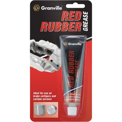 B&Q -  Red Rubber Grease Hydraulic Lubricant Brake Caliper Piston & Seals 70G