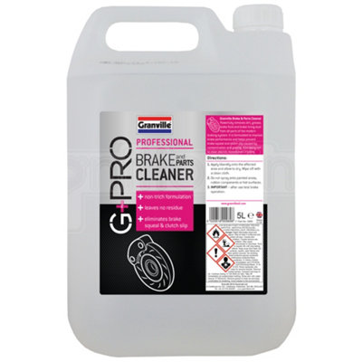 Granville Brake Clutch Fluid & Parts Cleaner Degreaser Dirt Disks Remover 5L from B&Q