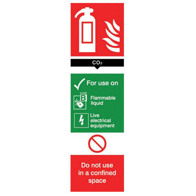 The House Nameplate Company Fire Hydrant Co2 Polyvinyl Chloride (Pvc) Safety Sign(H)280mm (W)85mm (L)200mm from B&Q