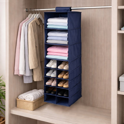B&Q -  Shoe & Sweater Hanging Wardrobe Organiser