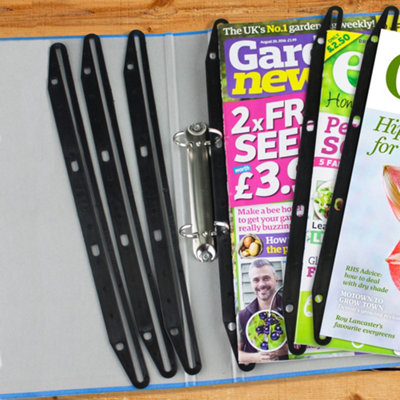 Homemate Magistack™ Magazine Filing Strips 12Pk