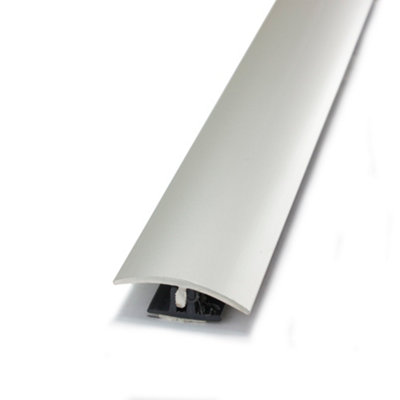 Homemate Variable Height Door Threshold 90Cm X 38mmSolid Silver from B&Q