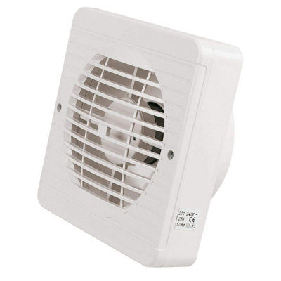 Manrose Xf150Bs 150mm 6Inch Axial Extractor Fan from B&Q