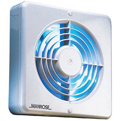 Manrose Xf150Bp 150mm (6Inch.) Axial Extractor Fan With Pullcord Switch from B&Q