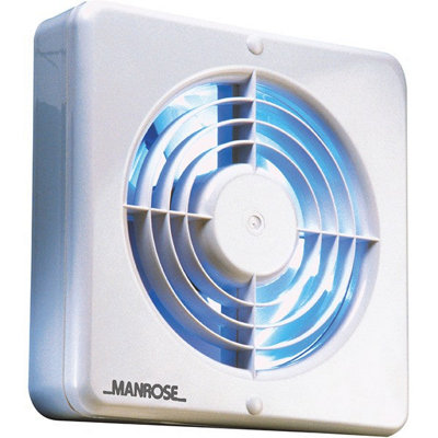 Manrose 150mm (6Inch.) Axial Extractor Fan With Timer & PullcordXf150Btp from B&Q
