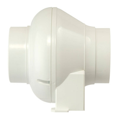 B&Q -  Cfd200Sn In-Line Centrifugal Extractor Fan 100 mm / 4 Inch (Standard Model)
