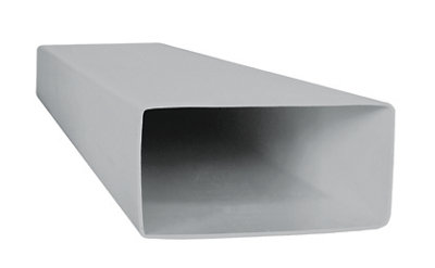 Manrose Grey Flat Channel Ducting(L)1M (Dia)100mm from B&Q