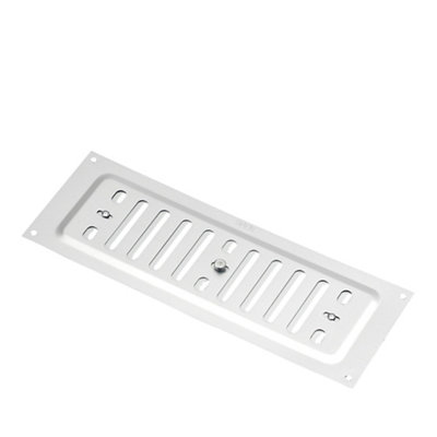 Manrose Silver Effect Rectangular Adjustable Vent V1800S(H)76mm (W)229mm from B&Q