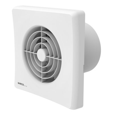 Manrose Qf100S Bathroom Extractor Fan (Dia)100mm from B&Q