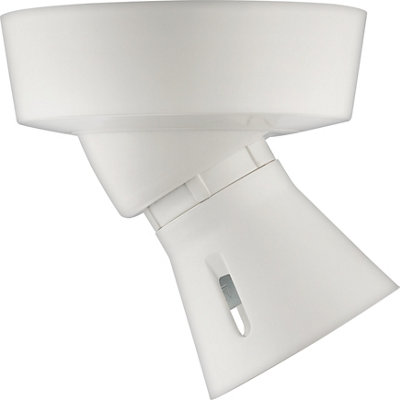 Bg White Bayonet Cap (B22) Angled Batten Lampholder 767 from B&Q