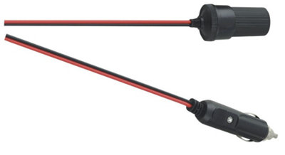 St Helens Home & Garden Cigar Socket To Cigar Plug Extension Lead 12V from B&Q