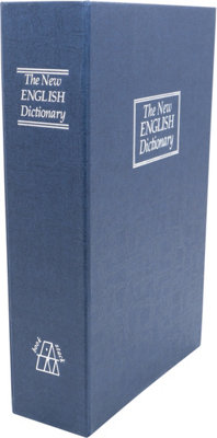 Netagon Combination Lock Realistic Dictionary Hidden Cash Document Valuables Safe Box from B&Q