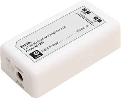 Electrovision 2 X 15  Watt Bluetooth Amplifier Unit from B&Q
