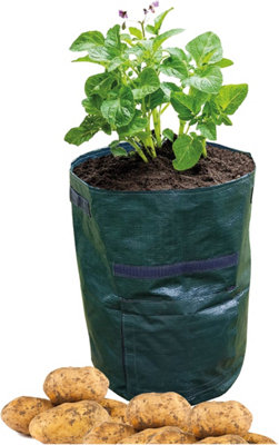 Netagon Pack Of 2 32L Garden Outdoor Durable Potato Vegatable Planting Planter Grow Bag from B&Q
