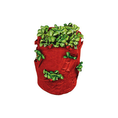 Netagon 32L Garden Outdoor Durable Strawberry Fruit Vegatable Planting Plant Grow Bag from B&Q