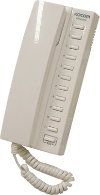 Eagle 11 Way All Master 24 Vdc Handset Intercom from B&Q