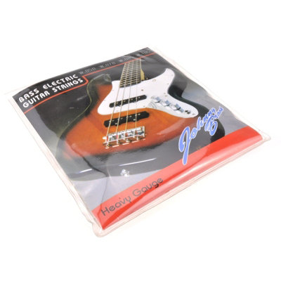 Kenable Set Of 4 Johnny Brook G D A E Bass Guitar Steel Strings Heavy Gauge from B&Q