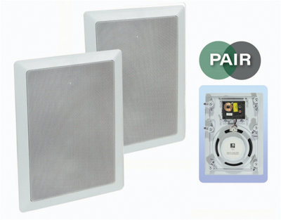 Electrovision 6.5" In-Wall Speaker Brings A Great Sound To Any Party from B&Q