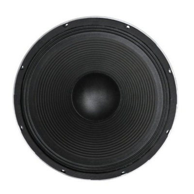 Soundlab 15" Black 400 W Bass Speaker (8 Ohm) from B&Q