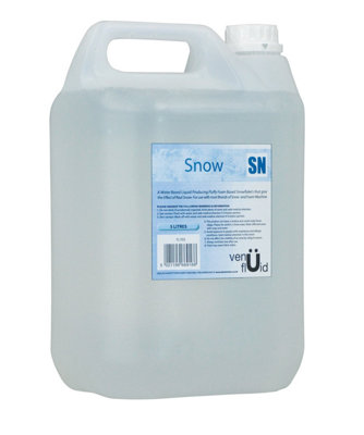 5 Litre Venu Clear Bottle Of Snow And Foam Fluid from B&Q