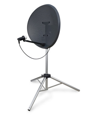 Electrovision Short Satellite Stand Using A Compact Support Section from B&Q