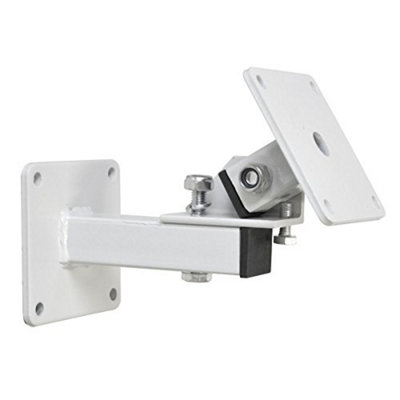 Universal Heavy Duty Speaker Wall Bracket30 Tilt And 180 SwivelFits Cabinets Up To 20KgWhite from B&Q