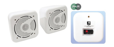 Electrovision 5.25" Mini Box Speaker 160W Water Resistant from B&Q