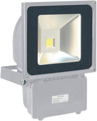 Netagon Outdoor Waterproof Ip65 Grey Led Security Flood Light- 70W from B&Q