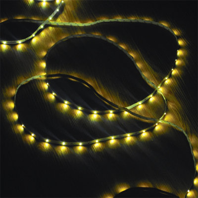 Eagle Yellow Led Tape Light 2X5M With Self Adhesive Back from B&Q