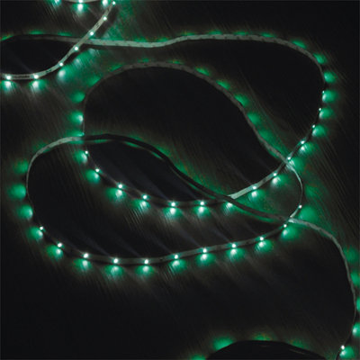 Eagle Green Led Tape Light 2X5M With Self Adhesive Backing from B&Q