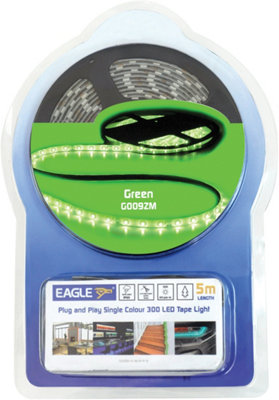 Eagle 5M Reel Of Led Tape Kit 60 Lamps Green from B&Q