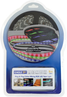 Eagle 5M Of Led Tape Kit 60 Lamps Per Meter. Rgb from B&Q