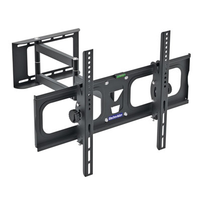 Kenable Dual Arm Tilt And Swivel Tv Wall Mounting Bracket 32 To 65 Inch Tvs from B&Q