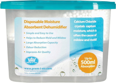 B&Q -  Prem-I-Air Moisture Dehumidifier 500Ml